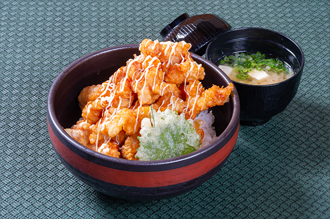 とり天丼